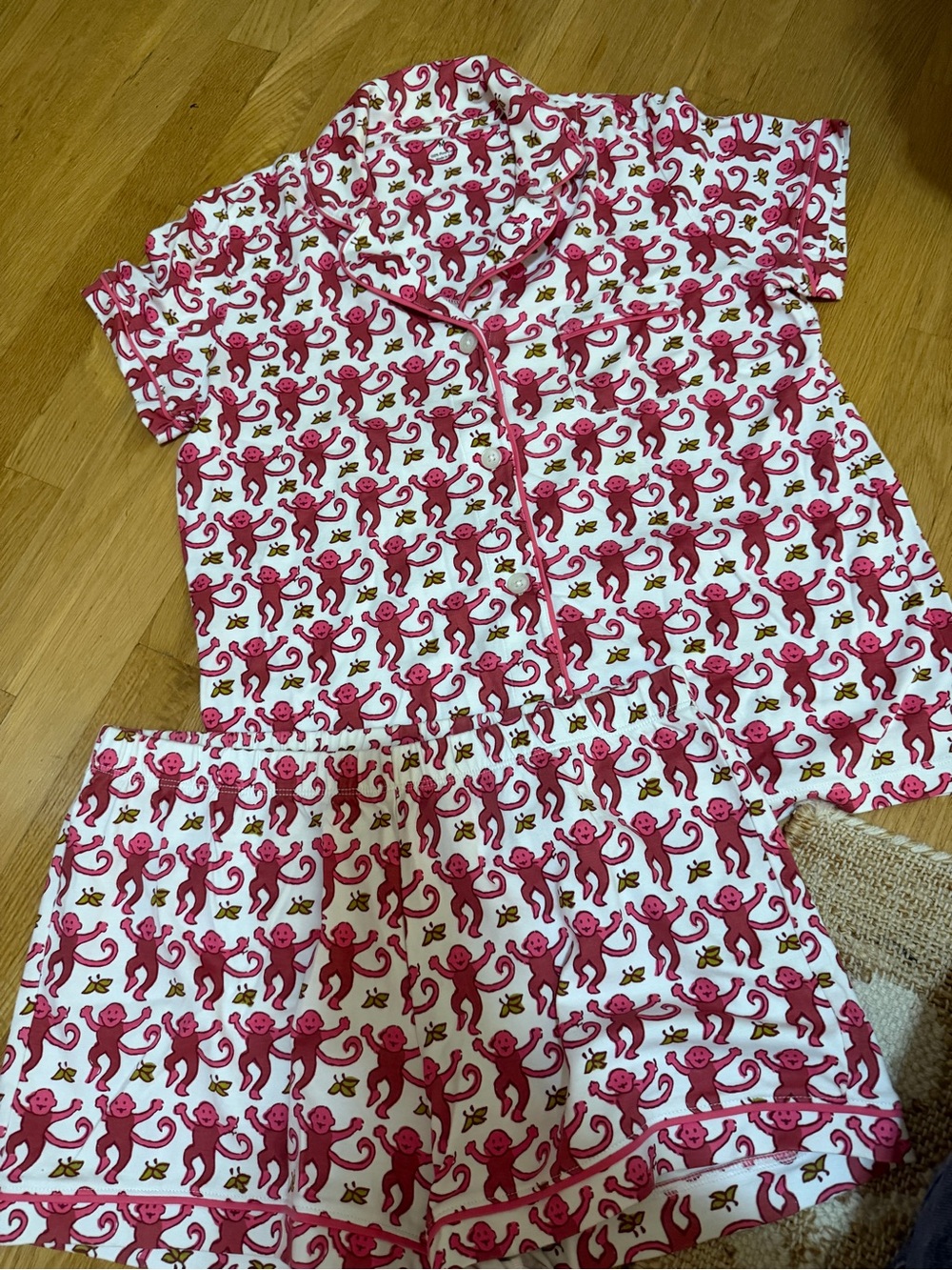 Roller Rabbit Monkey Polo Pajamas